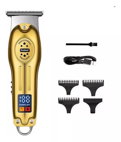 Maquina De Cortar Pelo / Barba Profesional Kemei KM-678