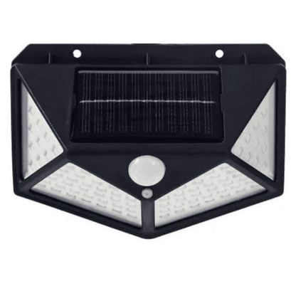 Foco Exterior Solar Sensor Movimiento Bateria 100 Leds